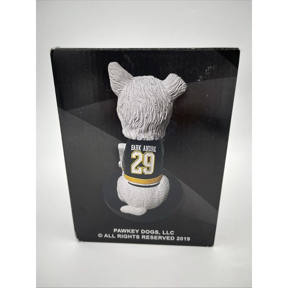 Bobble Head -Las Vegas Golden Knight Bark Andre Furry‎ Pawkey Dogs 2019